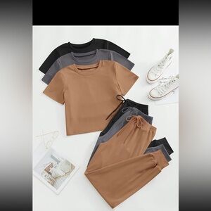 Short Sleeve Lounge Wear.